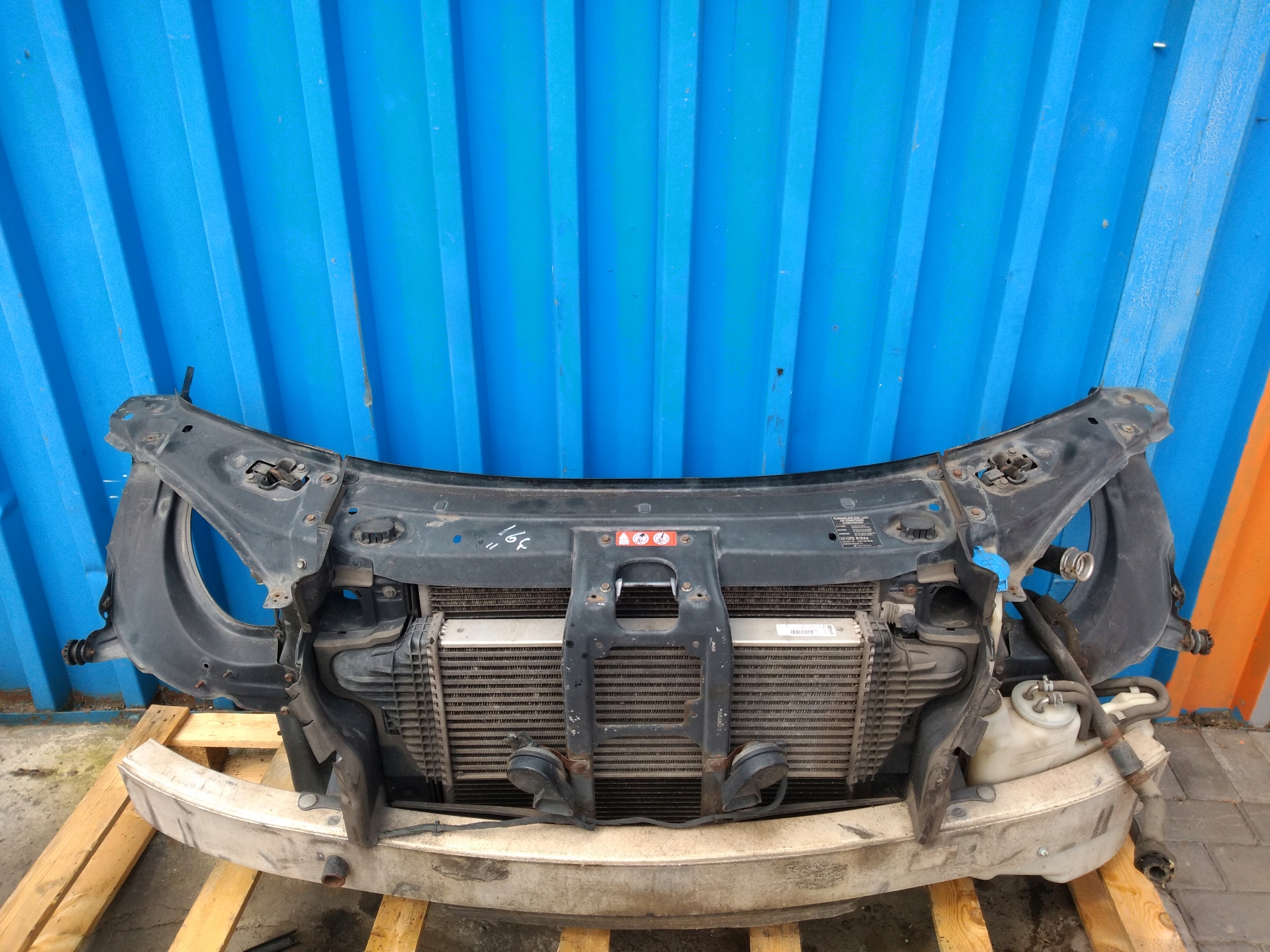 support panel for radiators radiator MERCEDES ML W164 3.0 CDI
