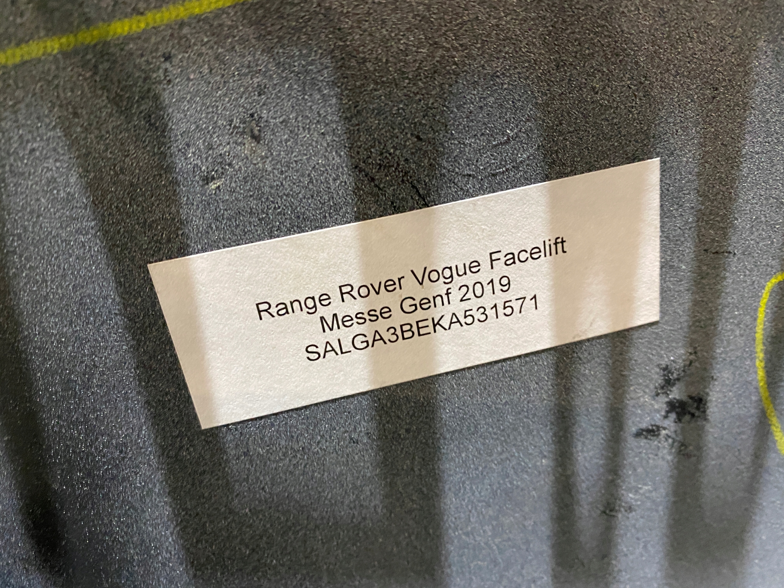 RANGE ROVER VOGUE FACELIFT front bumper bumper