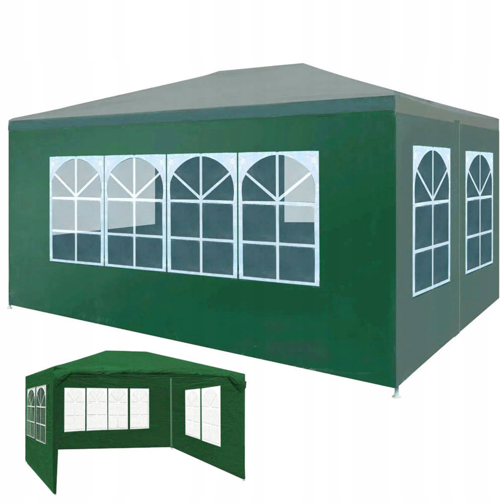 Záhradný Pavilón Obchodný Stan Altana 3x4 m 4 Steny Okna