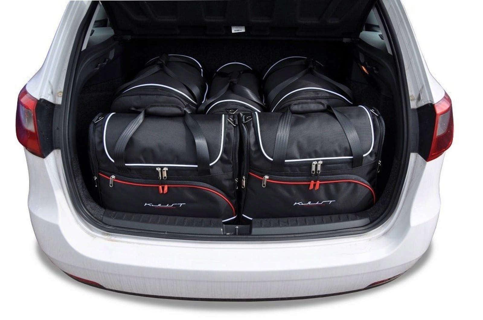 J&j Automotive Sada 5ks cestovných tašiek Aero pre Seat Ibiza St 2010-2016