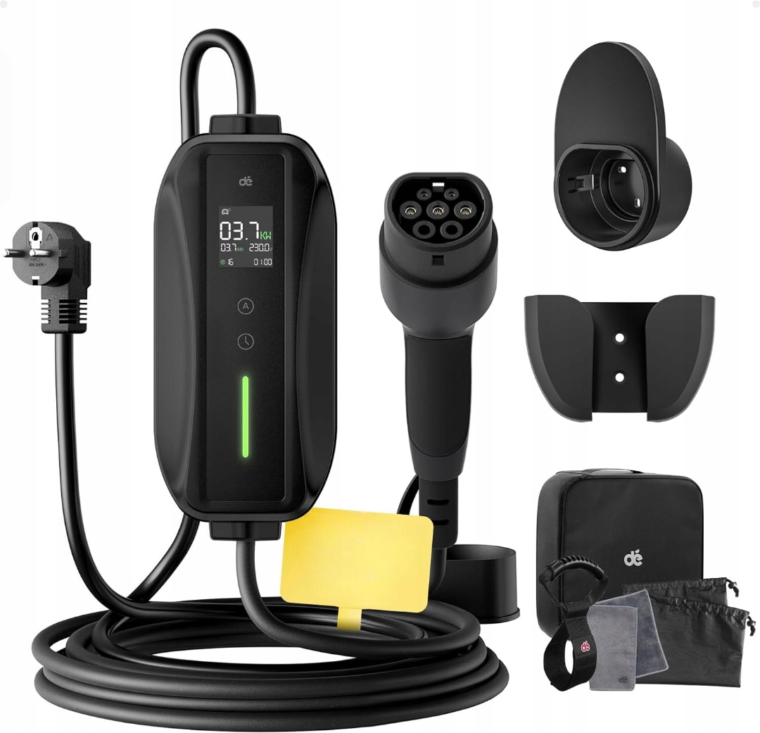 Nabíjačka Pre Elektrické Autá Dé Nabíjací Kábel Do Auta 3,7 Kw 6 M