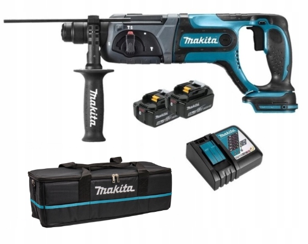 Młotowiertarka 18V sds+ Makita DHR241RTE Aku 5,0Ah torba