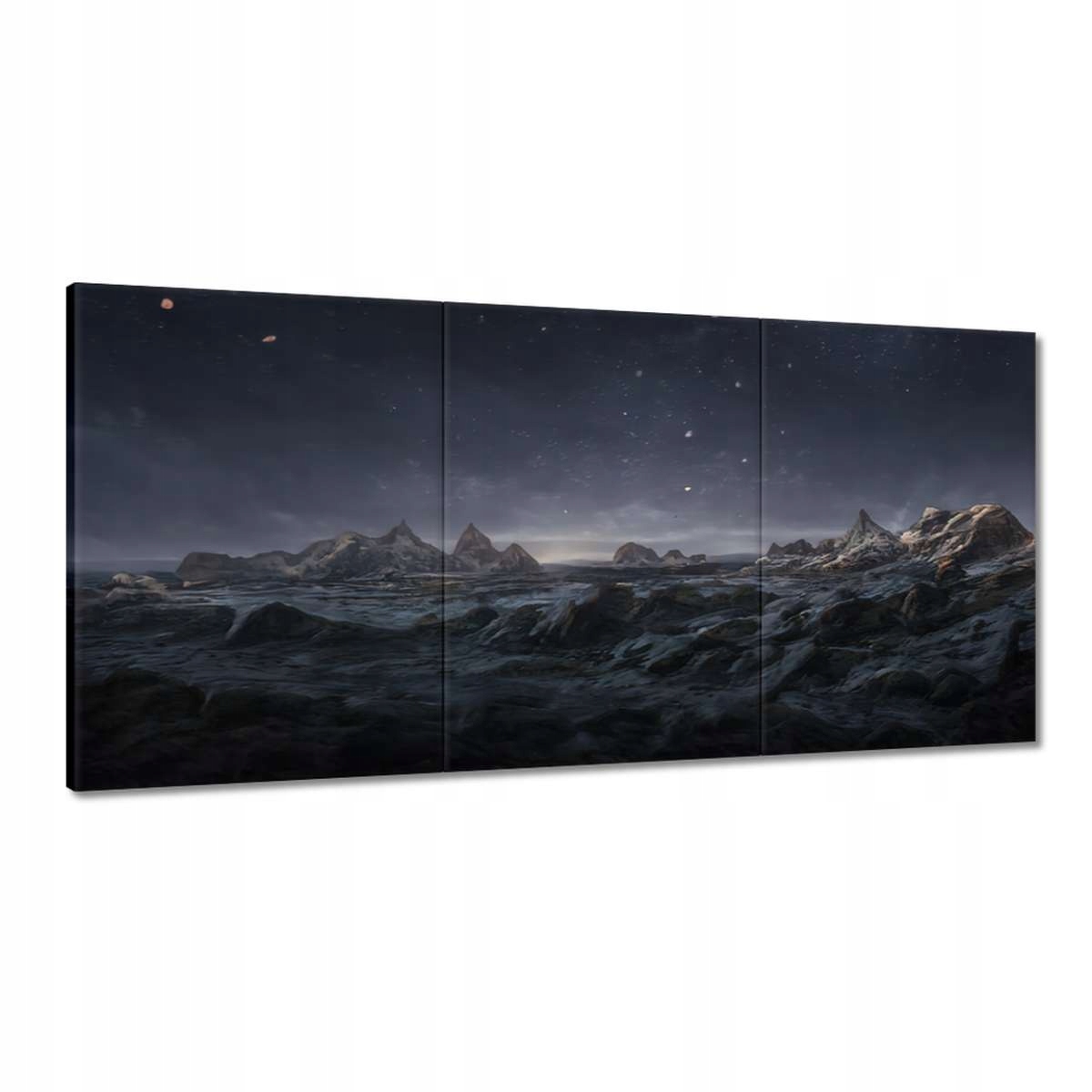 Obrazy 180x90 Nočné nádherné hory