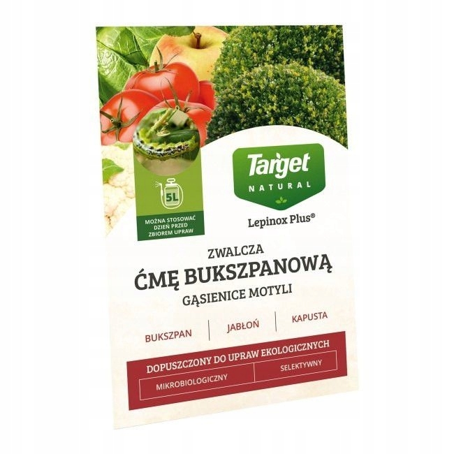 

Lepinox Plus 10g Target Ćma Bukszpanowa Gąsiennice