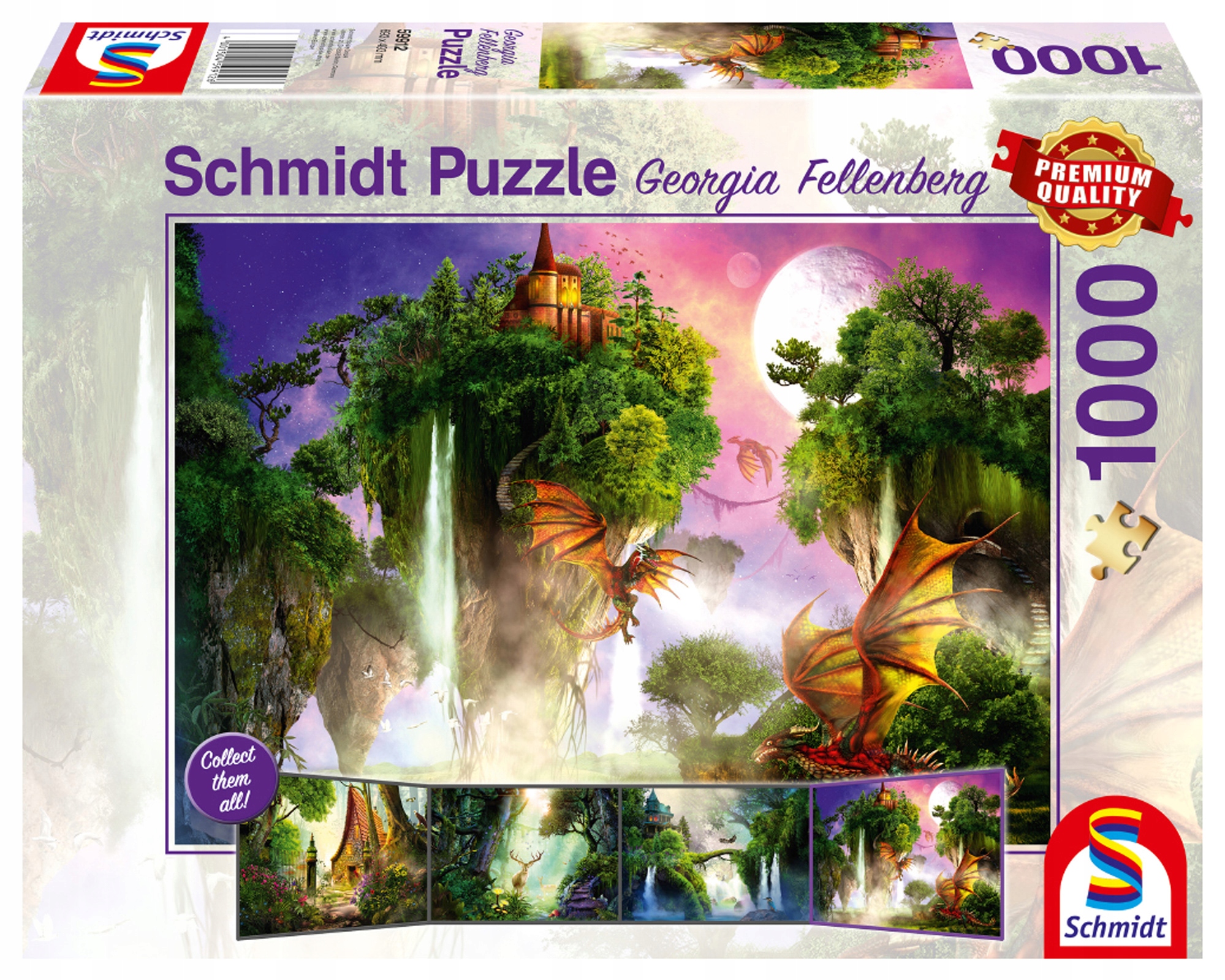 

Schmidt Pq Puzzle 1000 Fellenberg Opiekunowie lasu