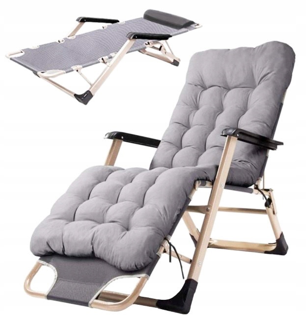 

Fotel Leżak Turystyczny Ogrodowy Plażowy Materac