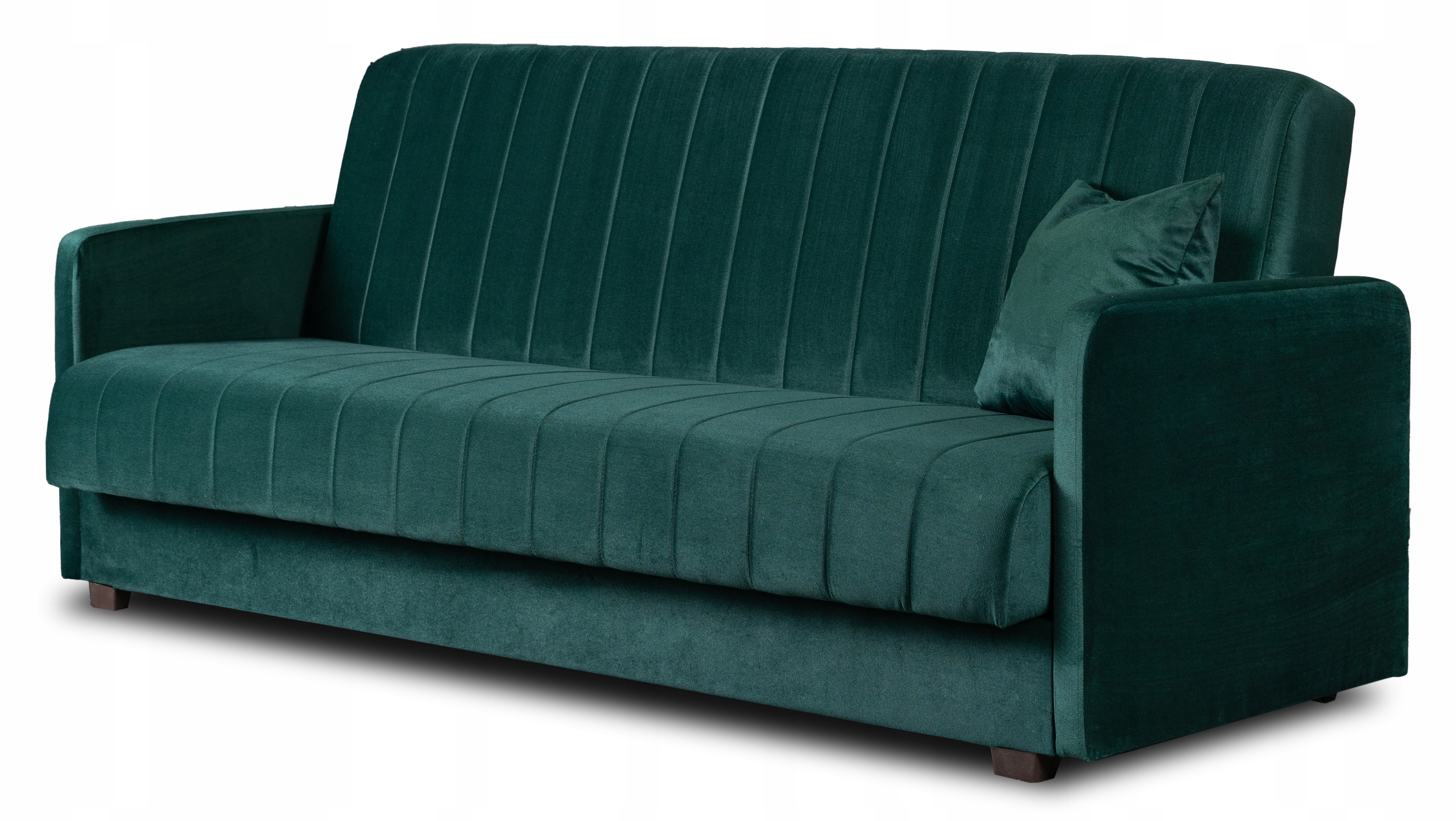 Pohovka rozkládací s funkcí spaní Dvoumístná zelená Porto