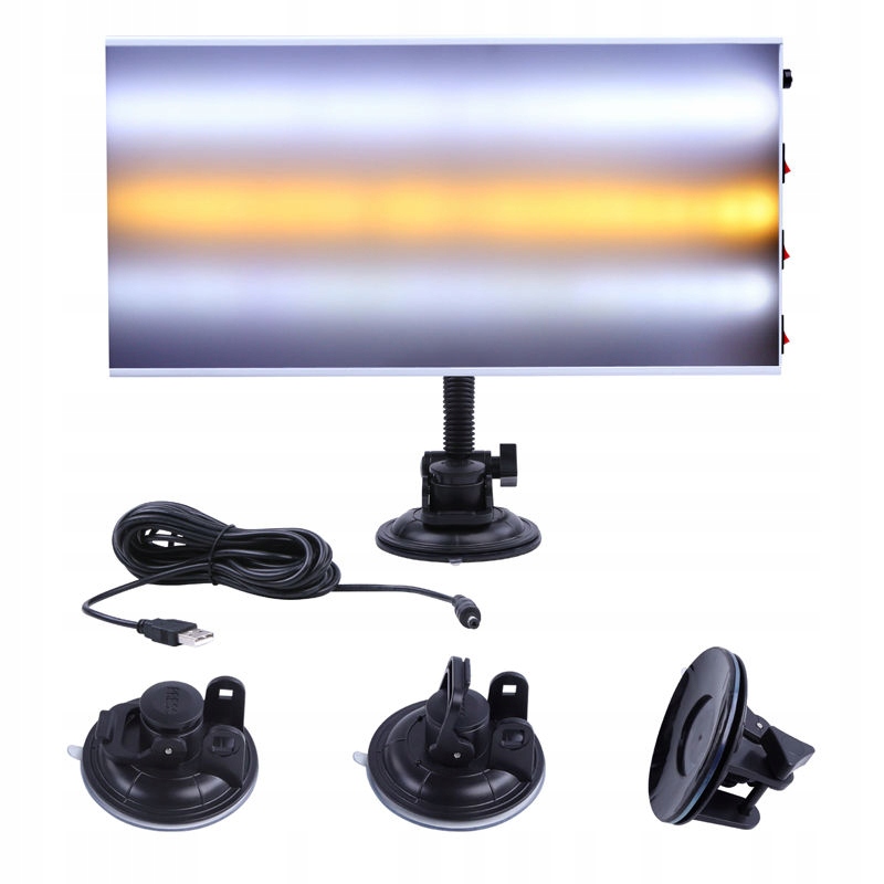 Stínová lampa Teplé a studené barvy Pdr Grad Led Lineární reflexní