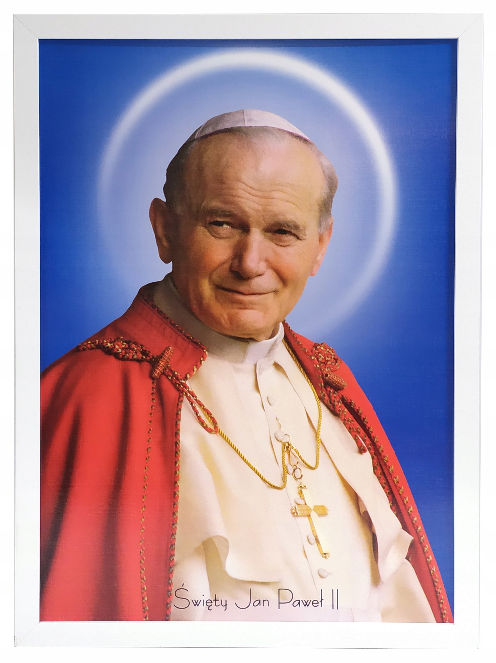 

Obraz Świętego Papieża Jana Pawła II 55X75 Wojtyła