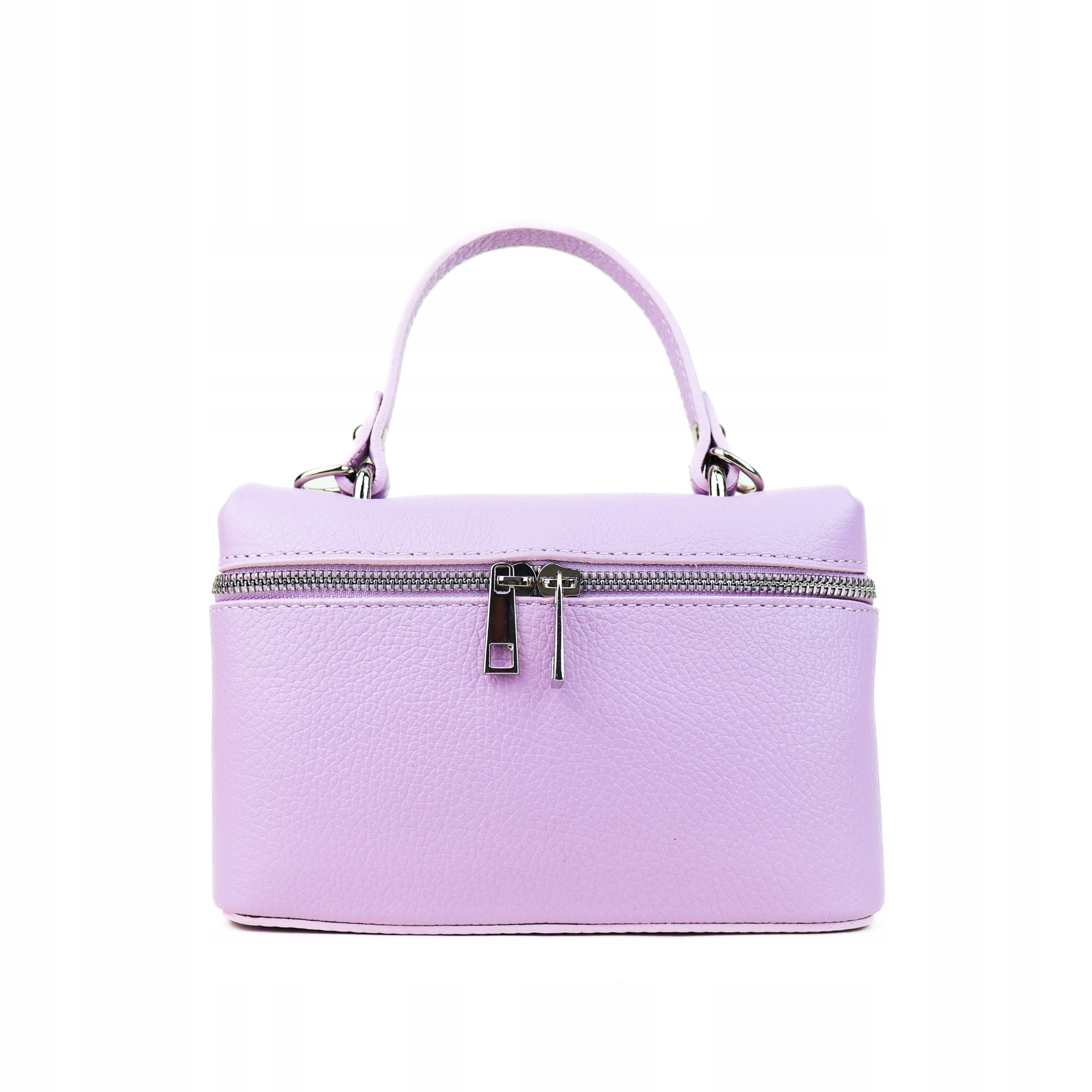 Torebka Damska skóra naturalna Kiti-M Liliowy Stan opakowania oryginalne