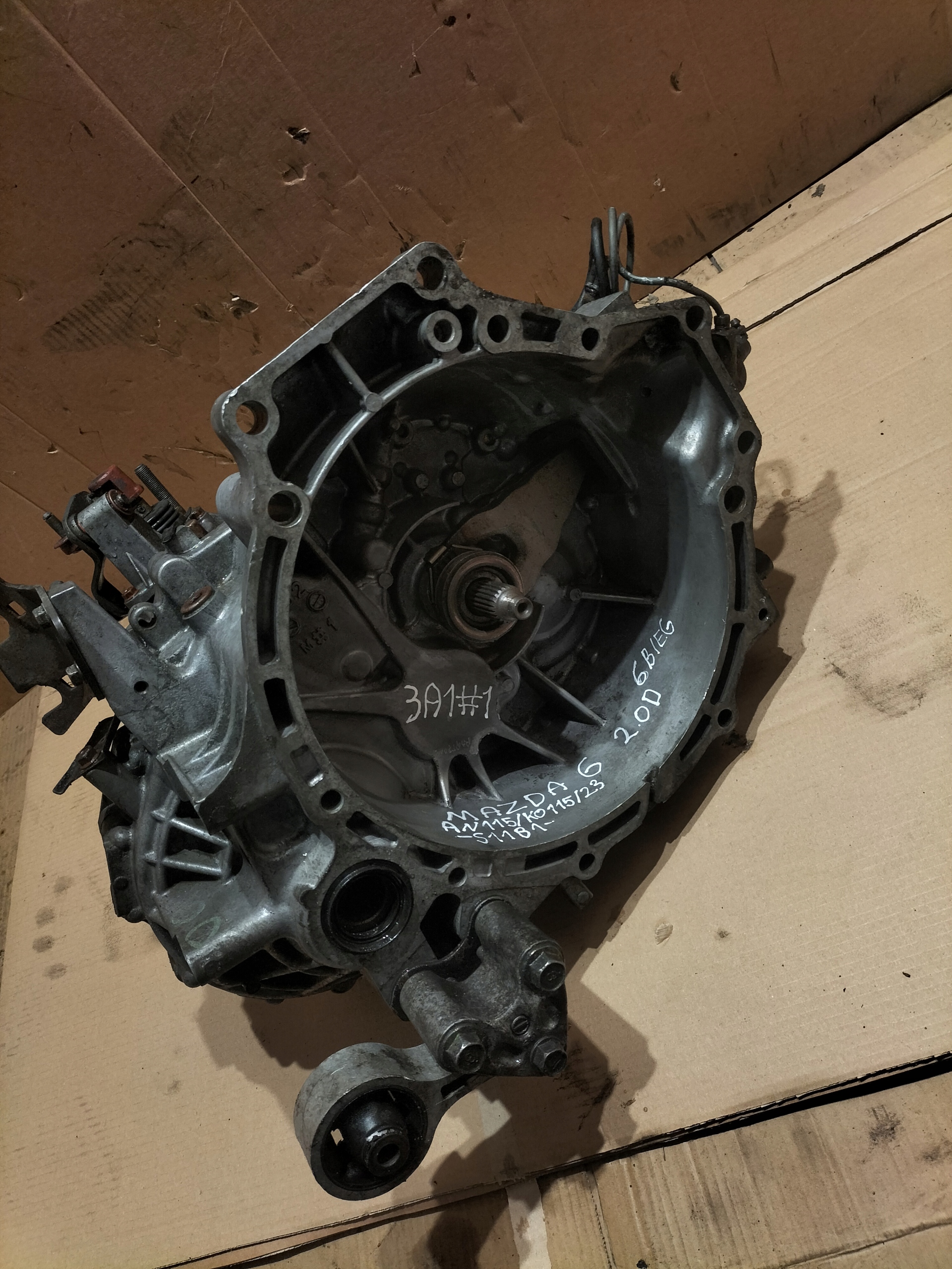 gearbox, MAZDA 6 2.0D 6 BIEG 3A1#1