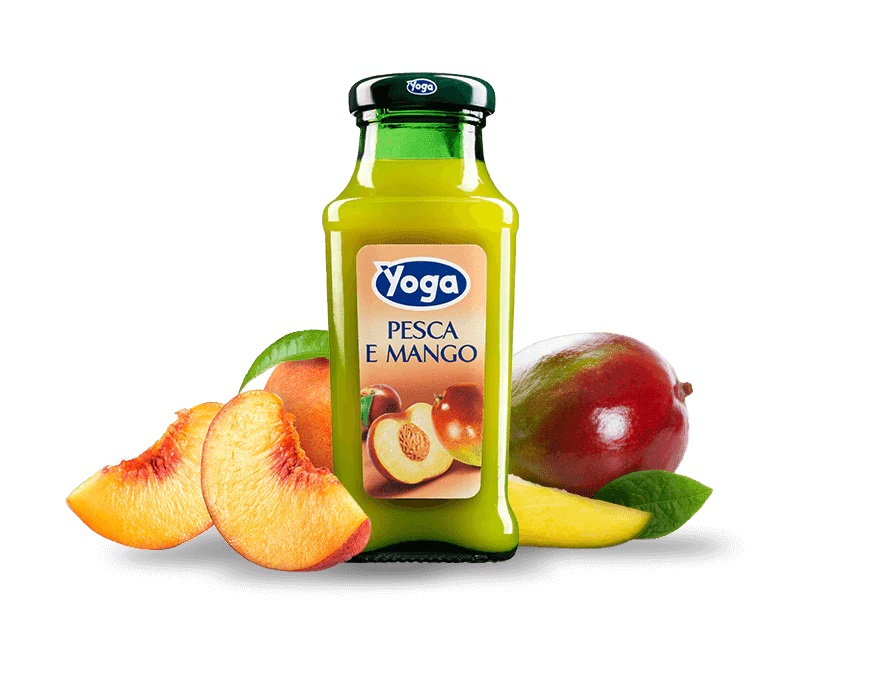 Levně Šťáva z broskve a manga (24ks x 200 ml) Yoga