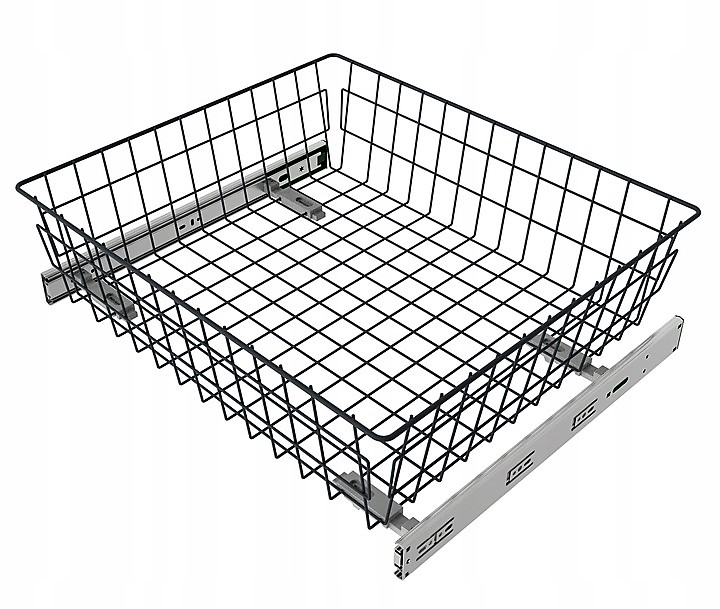 Корзина для шкафов шкафов 50 см H-10cm графит