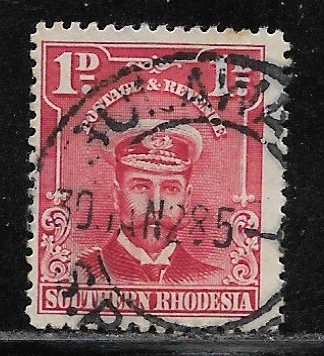 Południowa Rodezja, Mi: GB-SR 2, 1924 rok