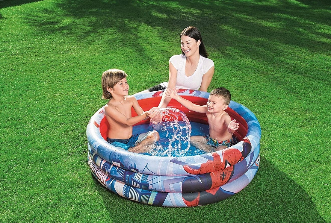 BASEN DMUCHANY 122X30CM SPIDER MAN 1403