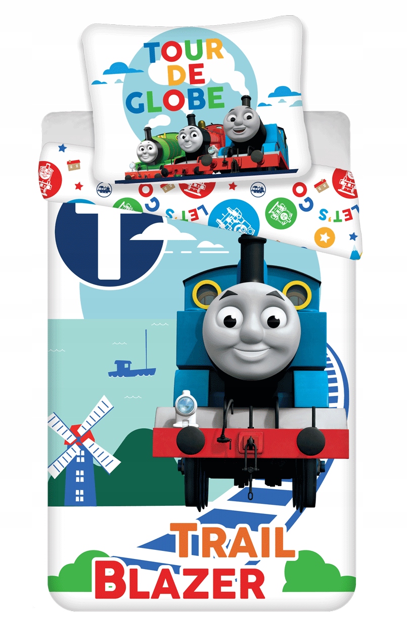 

Pościel bawełniana 140x200 Tomek i przyjaciele