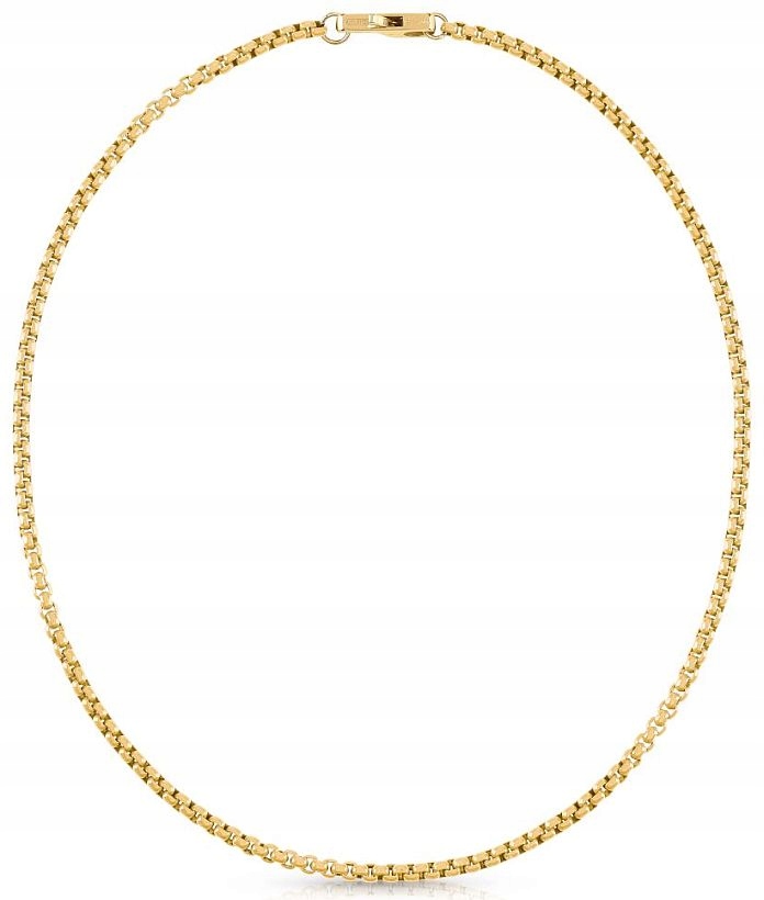 Originální Řetízek My Chains Zlatá Vazba Rolo Klasický Set