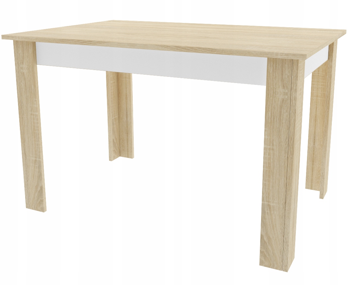 Stół Kuchenny Stolik Jadalnia Salon 120x80 -KOLORY Głębokość mebla 80 cm