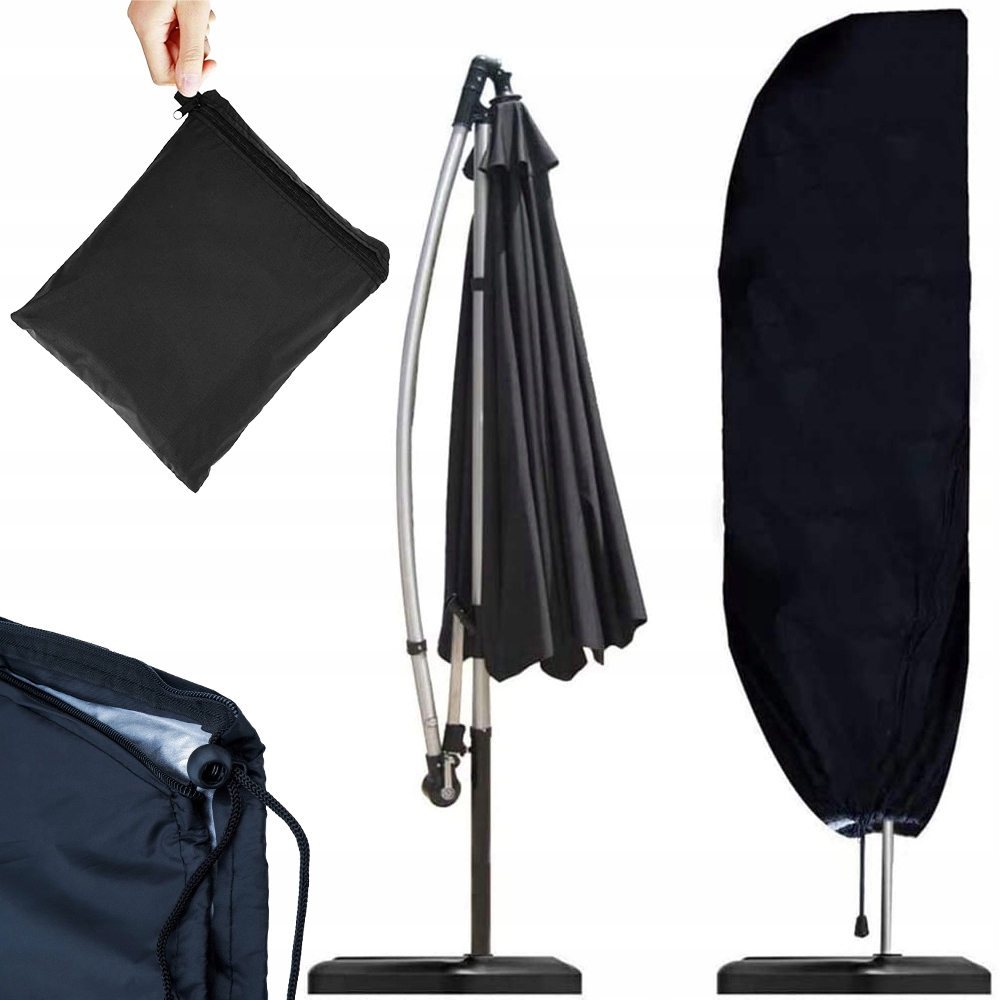 Чохол на блискавці, що складається, для садової та пляжної парасольки