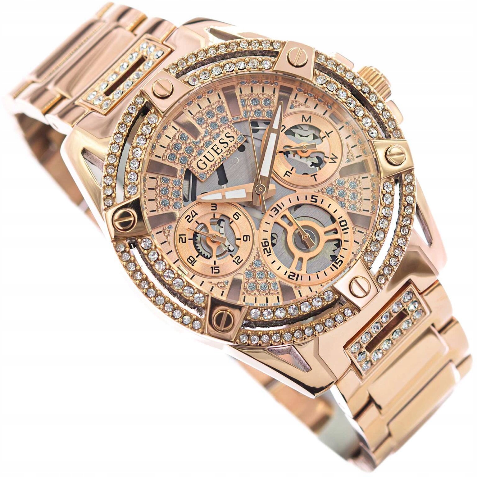 Dámské Hodinky Guess GW0464L3 Iconic Glamour Rose Gold