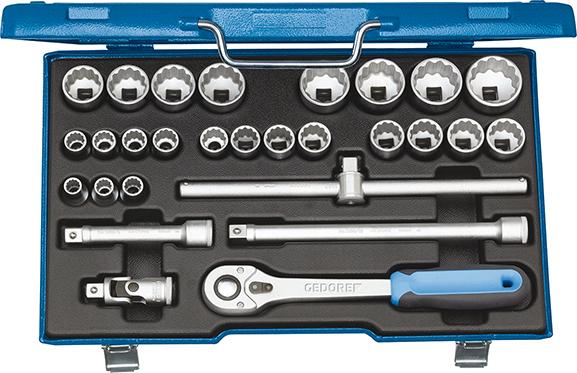 Sada nástrčiek 1/2" D19VMU-10 28-dielna Gedore
