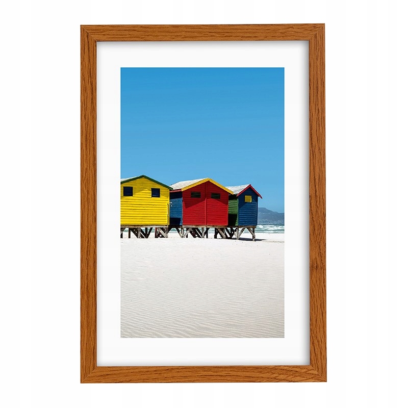 

Ramka na zdjęcie 20x30 Styl brązowe drewno