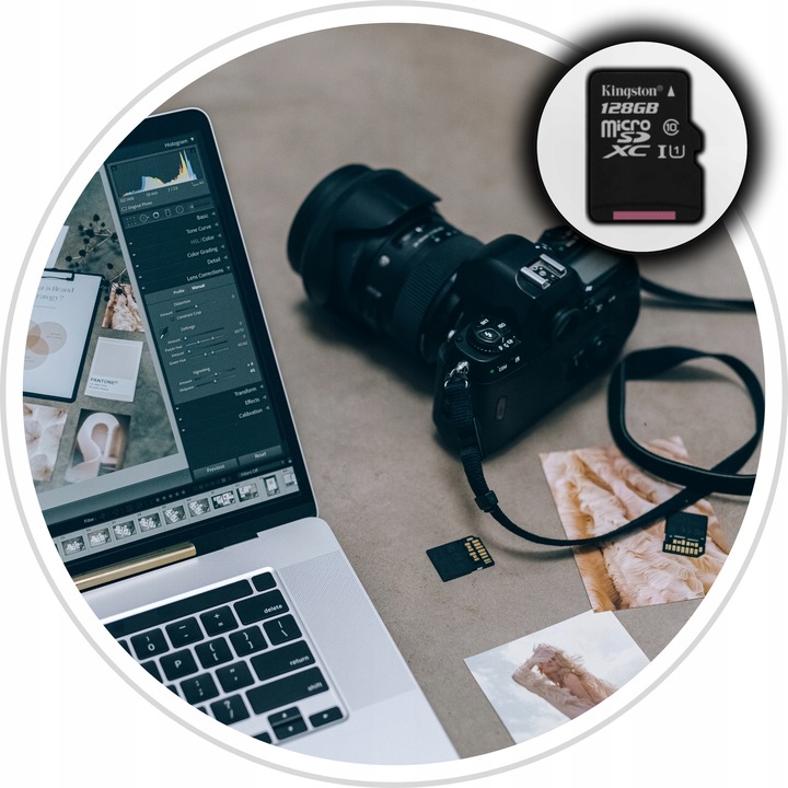 Karta pamięci 64GB Micro SD KINGSTON SDCS2 Class 10 V10 A2 100Mb/s Adapter Pojemność karty 64 GB