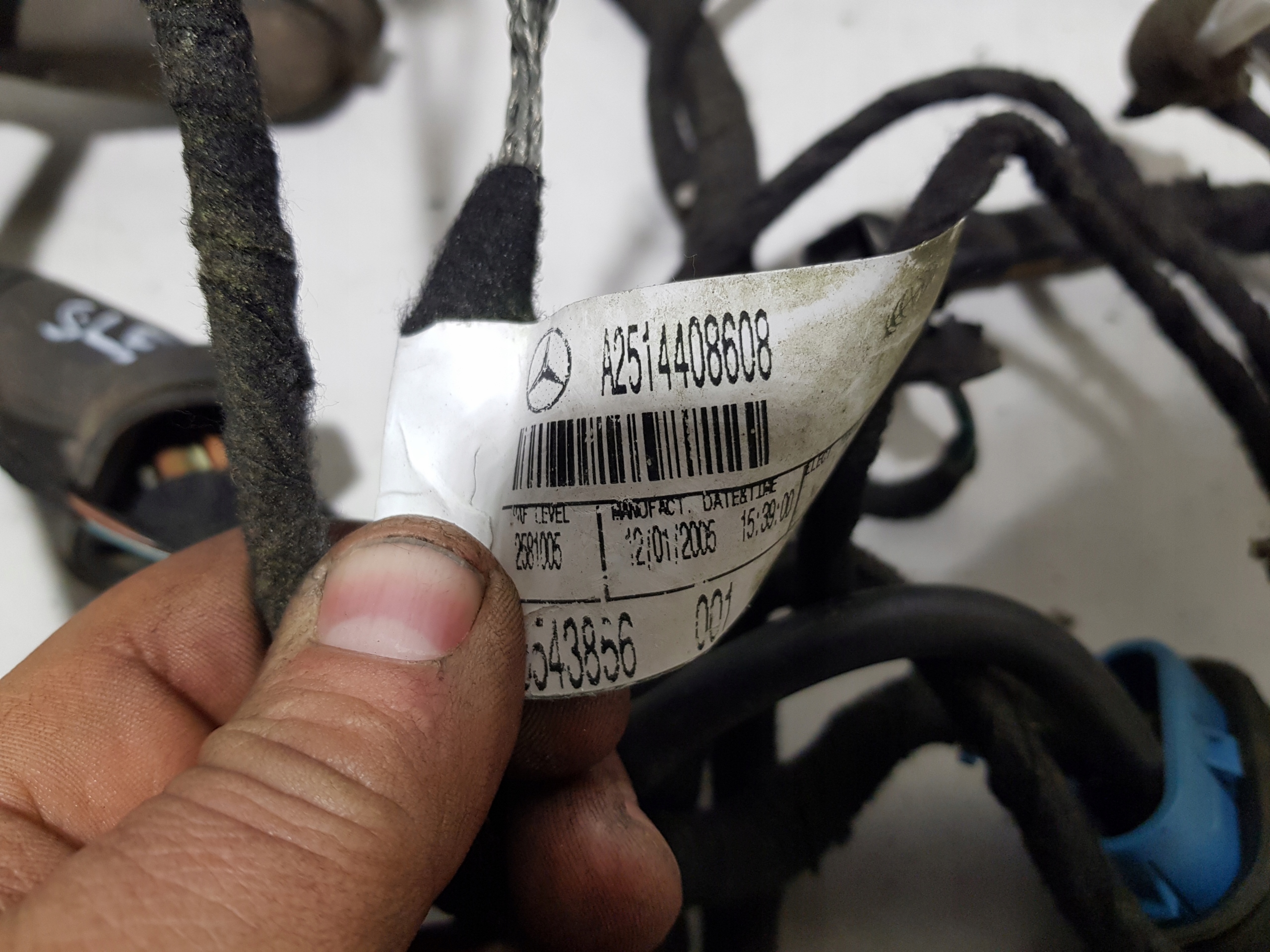 bundle wiring bonnet 2514404332 MERCEDES R-KLASA W251