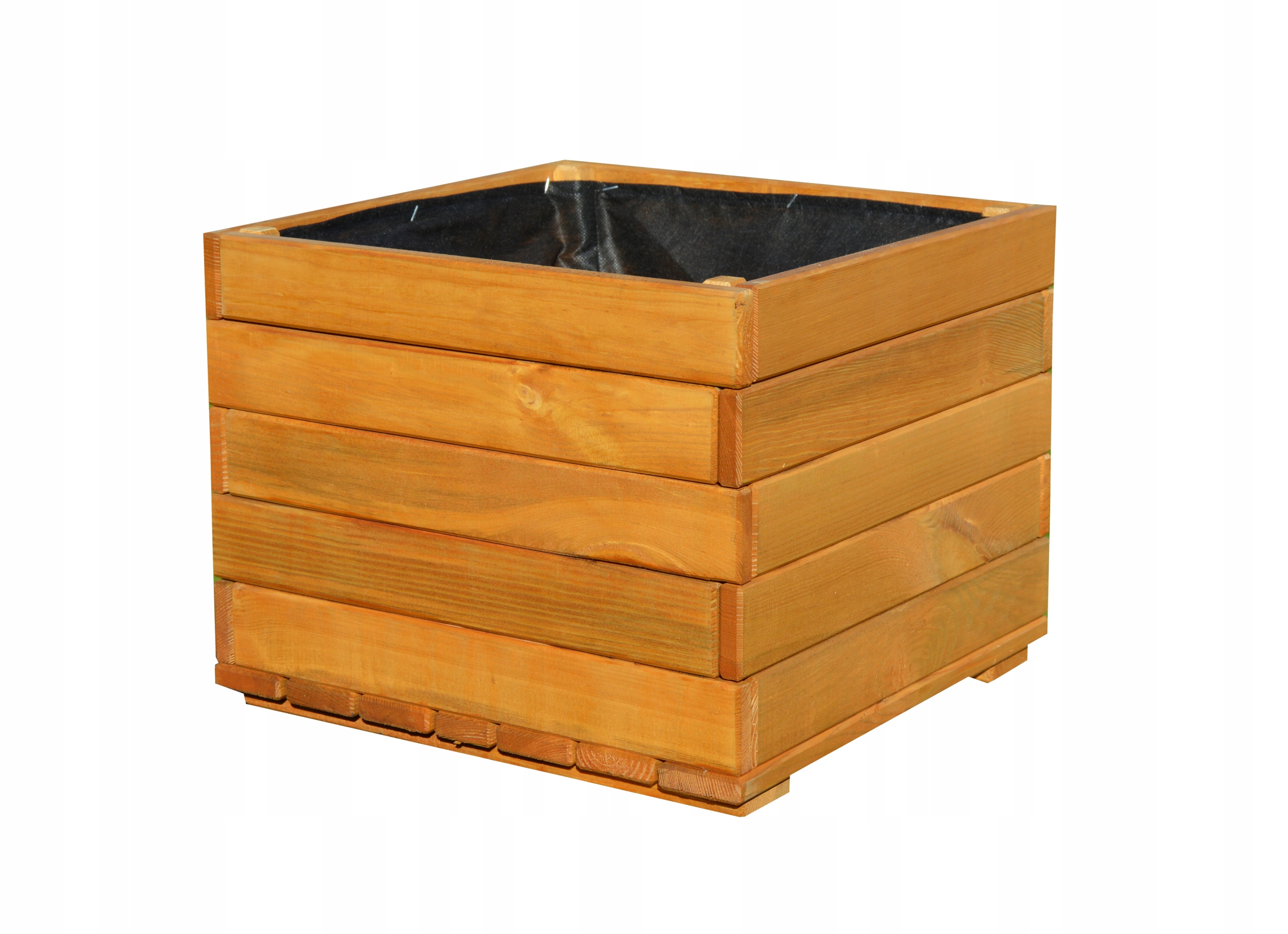 DREWNIANA DONICA SKRZYNKA OSŁONKA 38 cm NA CHOINKĘ