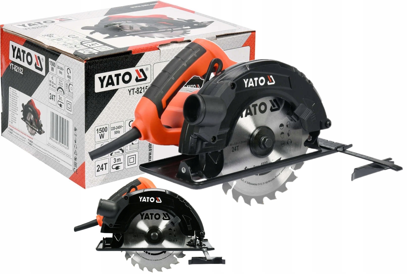 Pila Okružní Pila 185MM 1500W Yato YT-82152