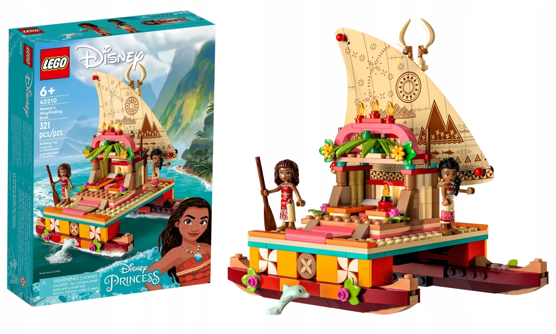 LEGO Disney 43210 Katamaran Vaiany
