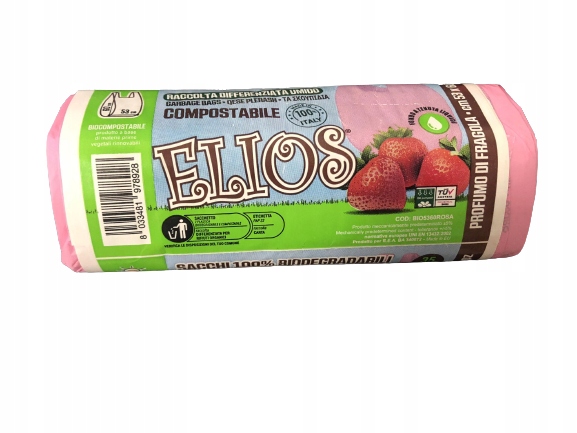 Worki na ŚMIECI Biodegradowalne 35l ZAPACHOWE Uszy