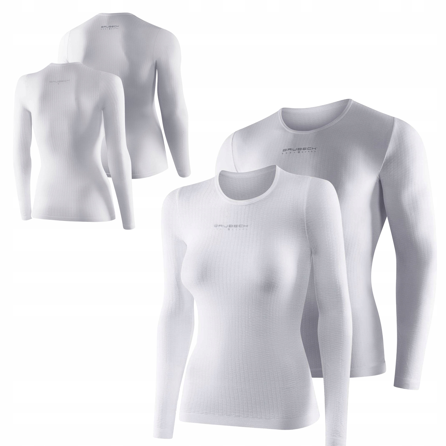 Termoaktywna potówka długi rękaw siateczka potówka Brubeck Base Layer L