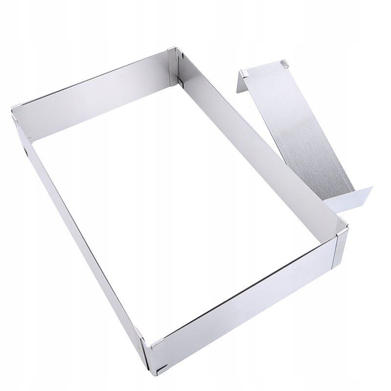 5cm RANT BLACHA FORMA REGULOWANA OPASKA DO PIECZENIA CIASTA BISZKOPTU Długość 53 cm