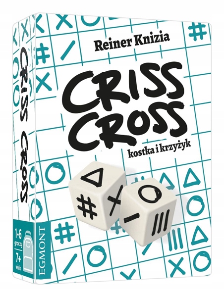 EGMONT - Gra CRISS CROSS gra Reiner Knizia