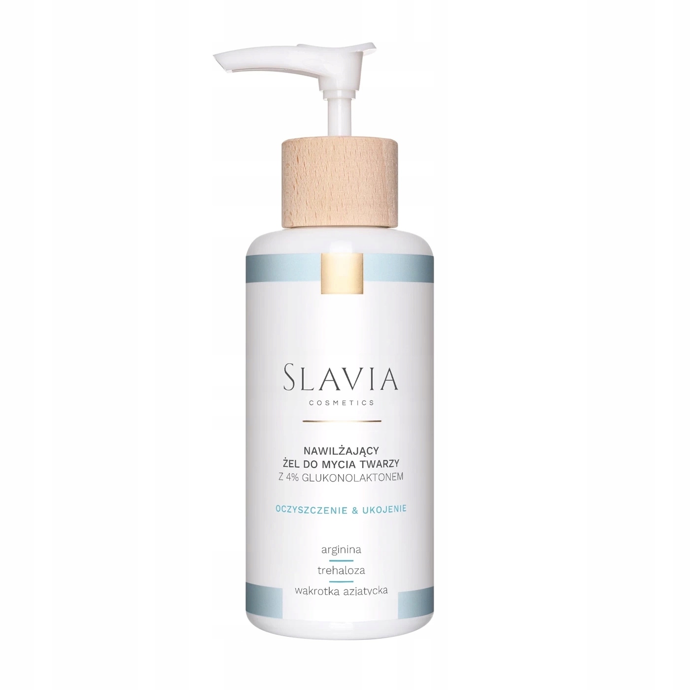 Slavia Cosmetics Hydratační gel na mytí obličeje s 4% glukonolaktonem 150 Ml