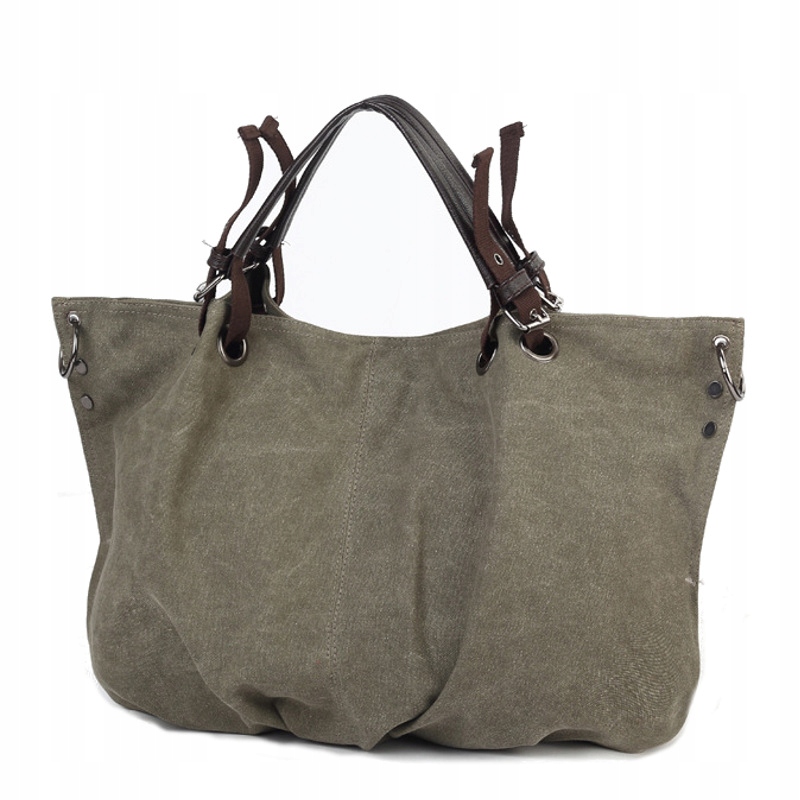 

Duża Torba A4 Torebka Damska Canvas Shopper X910