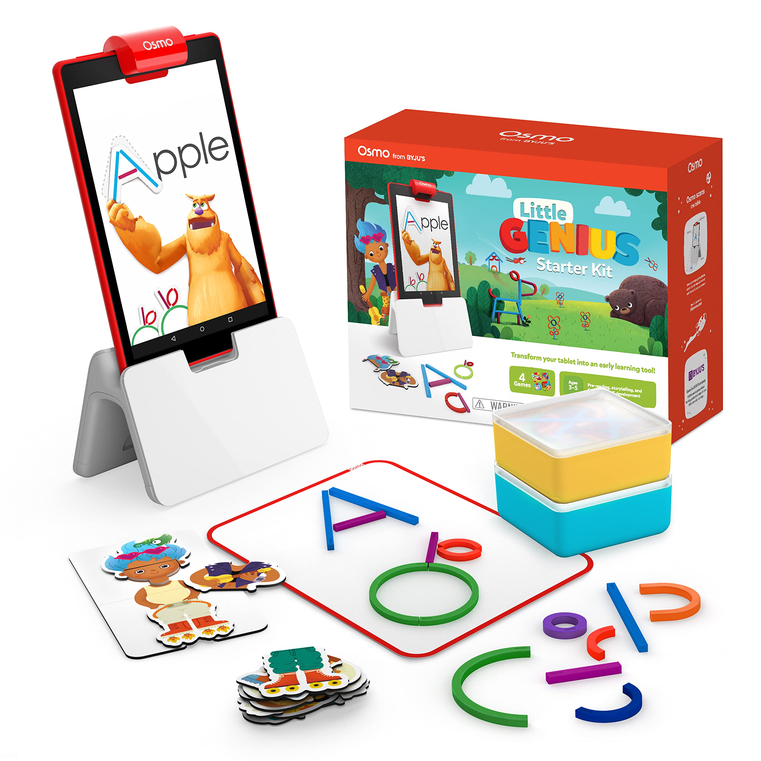 Osmo Zestaw startowy Little Genius do tabletu Fire 4 edukacyjne gry