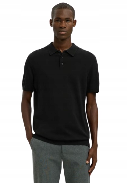 Selected Homme Černá Klasická Polokošile Z Bavlny XL N1D