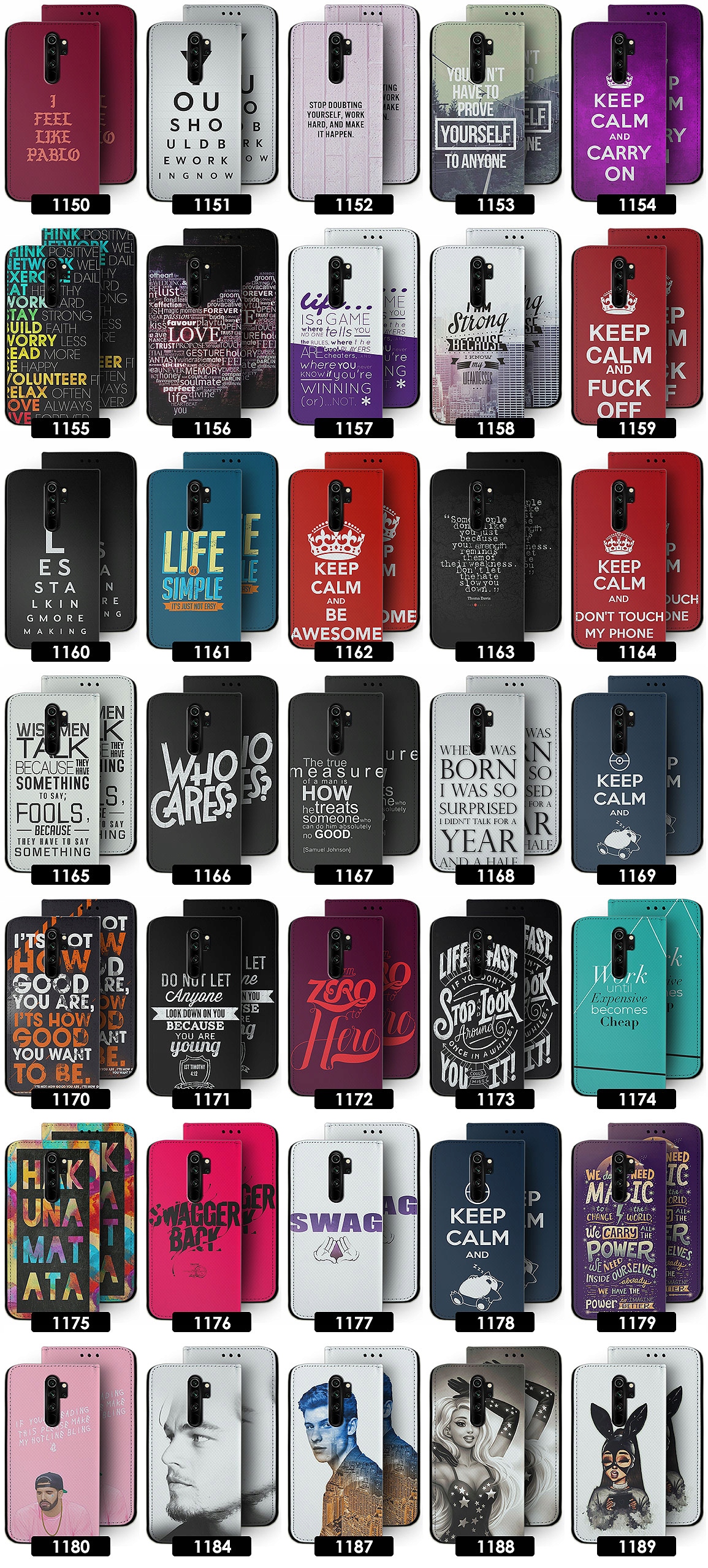 ETUI PREMIUM DO XIAOMI REDMI NOTE 8 PRO WZORY Materiał inny