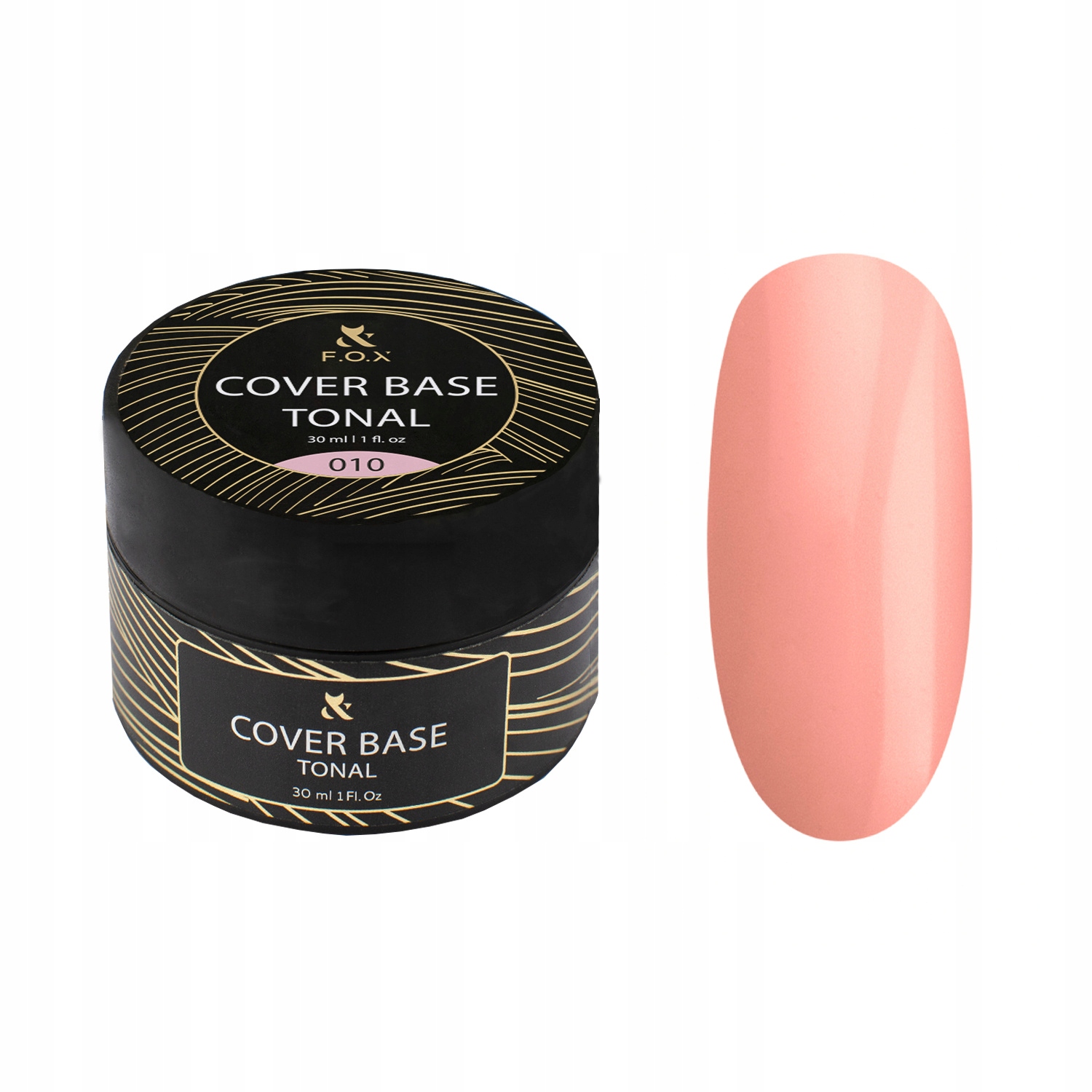 Krycí podkladový tónovací lak 010 Báze Fox Nails Professional 30 ml