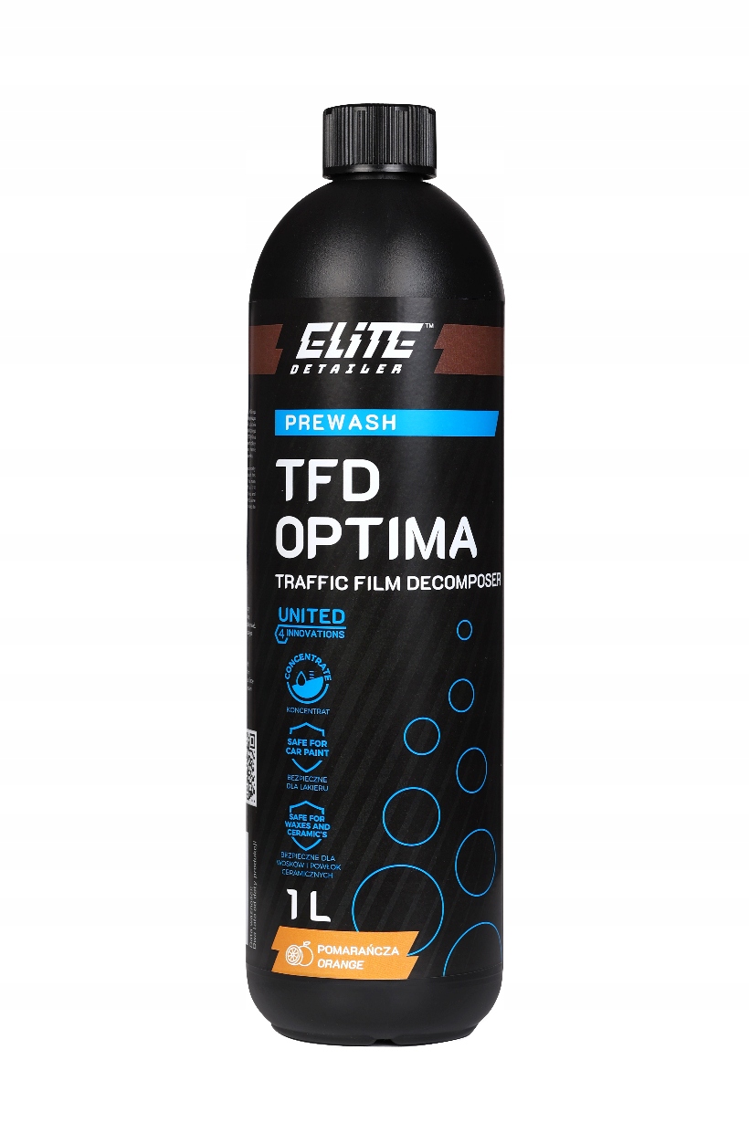 ELITE DETAILER _ TFD OPTIMA 1L _ TRAFFIC FILM DECOMPOSER DO MYCIA WSTĘPNEGO