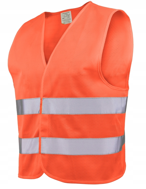 

Kamizelka odblaskowa siatkowa Vest pomarańcz 2XL
