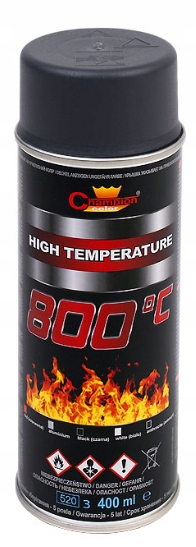 

Spray Farba żaroodporna Antracyt Champion 400 ml