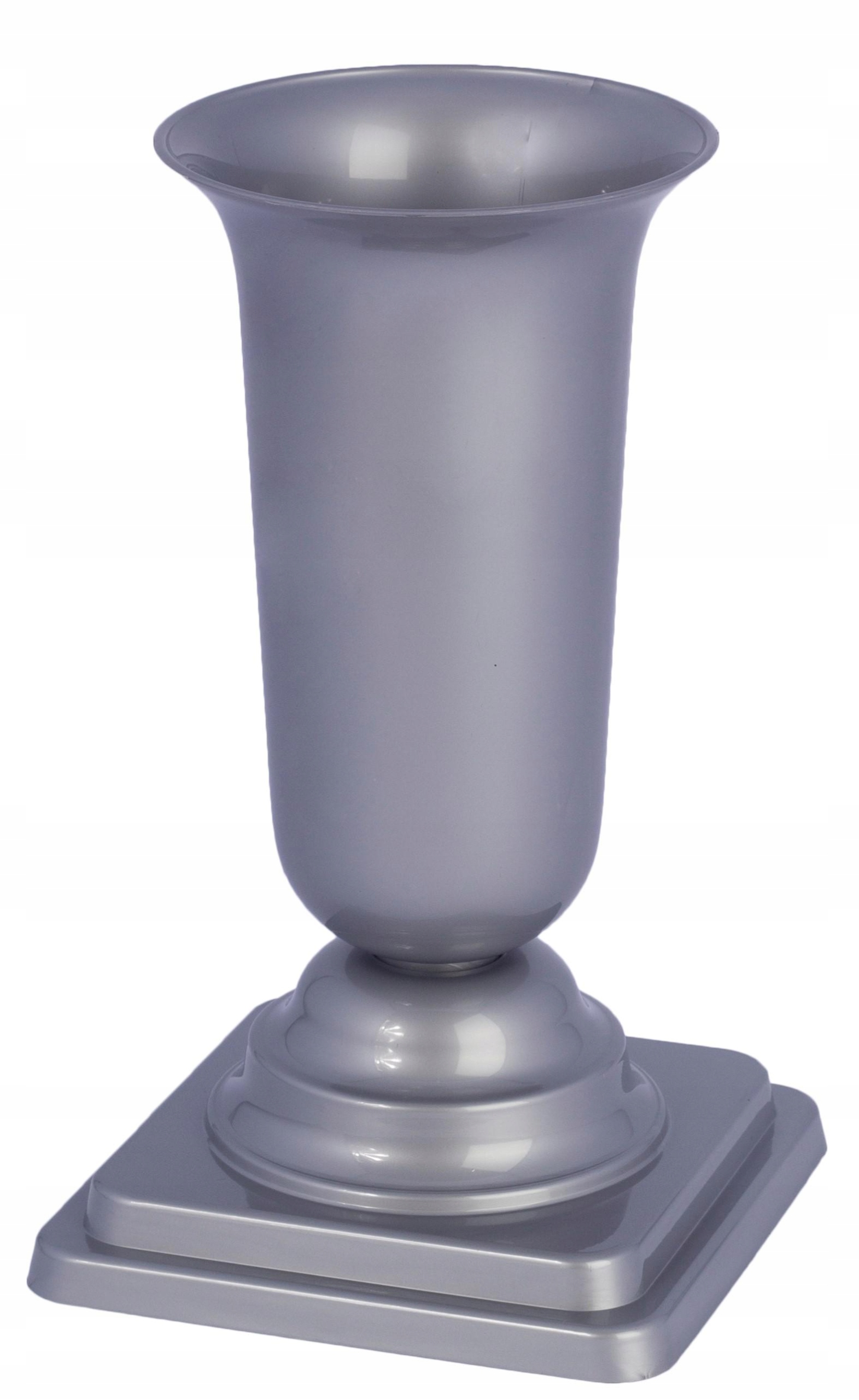 

Flakon Wazon Dama 1 srebrny cmentarz grób odporny