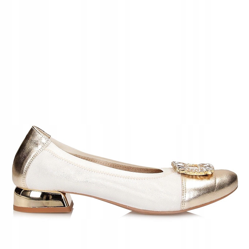 Zlaté balerínky Exquisite 1441 Pln. Pr+Ven