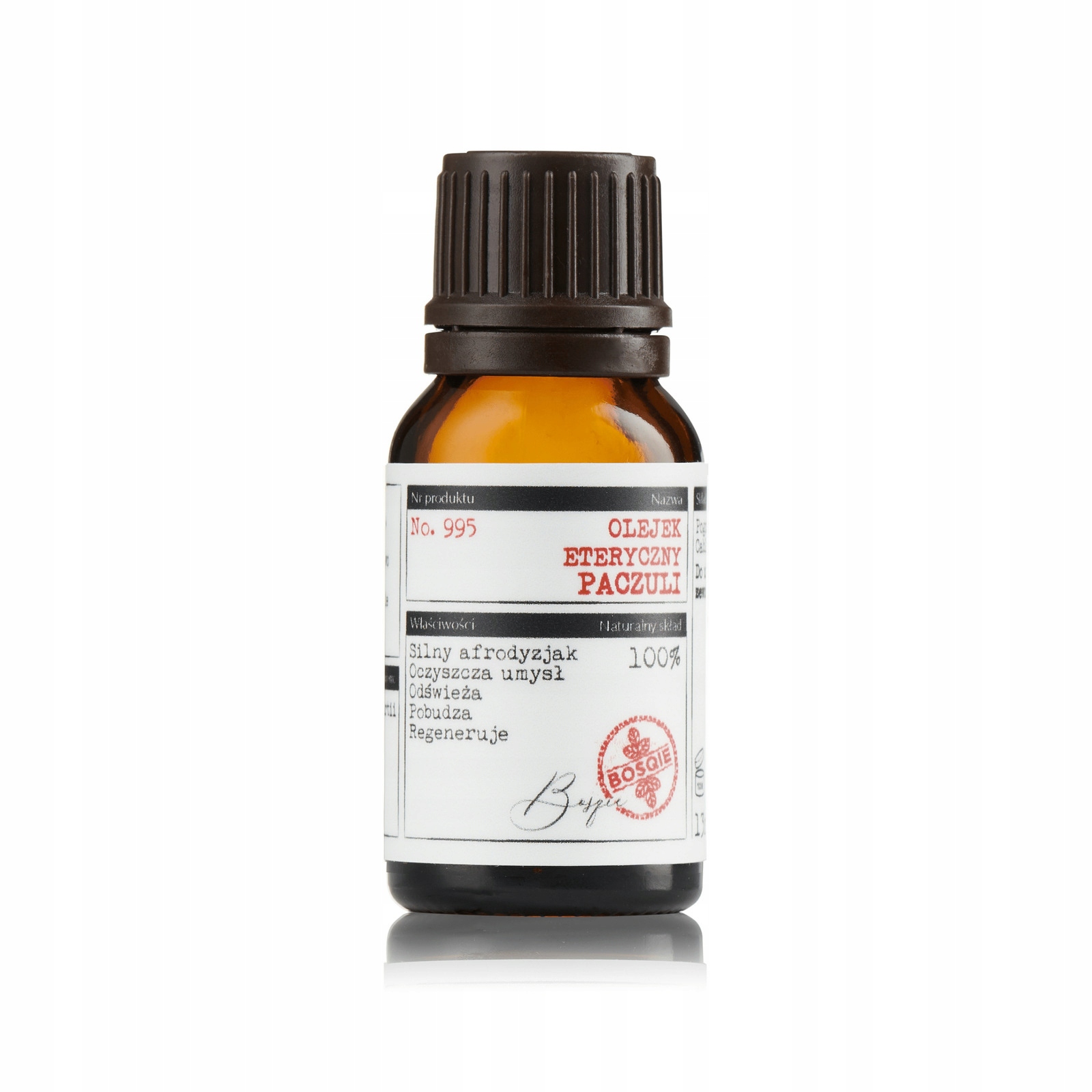 Olejek eteryczny paczuli patchouli BOSQIE 13 ml