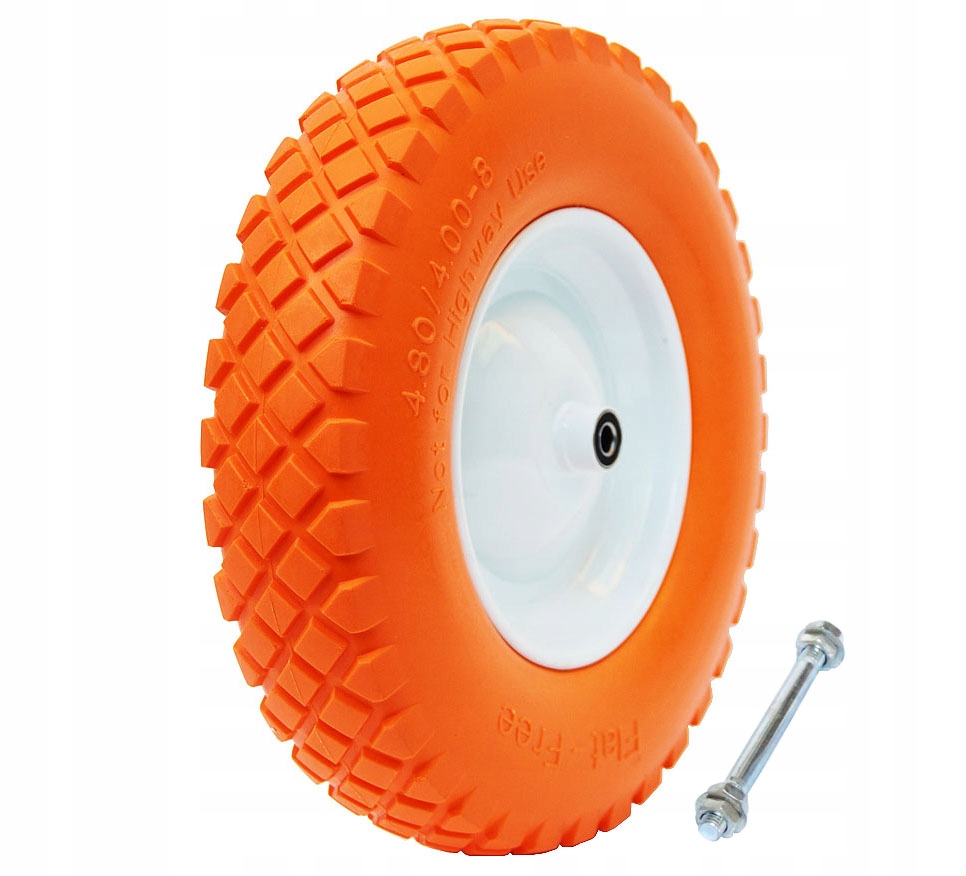 

Koło Do Taczki 4.00-8 400-8 400x8 Pełne Pu z osią