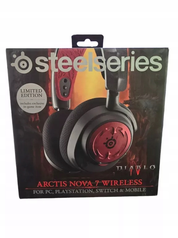SŁUCHAWKI STEELSERIES ARCTIS NOVA 7 DIABLO IV, - Sklep