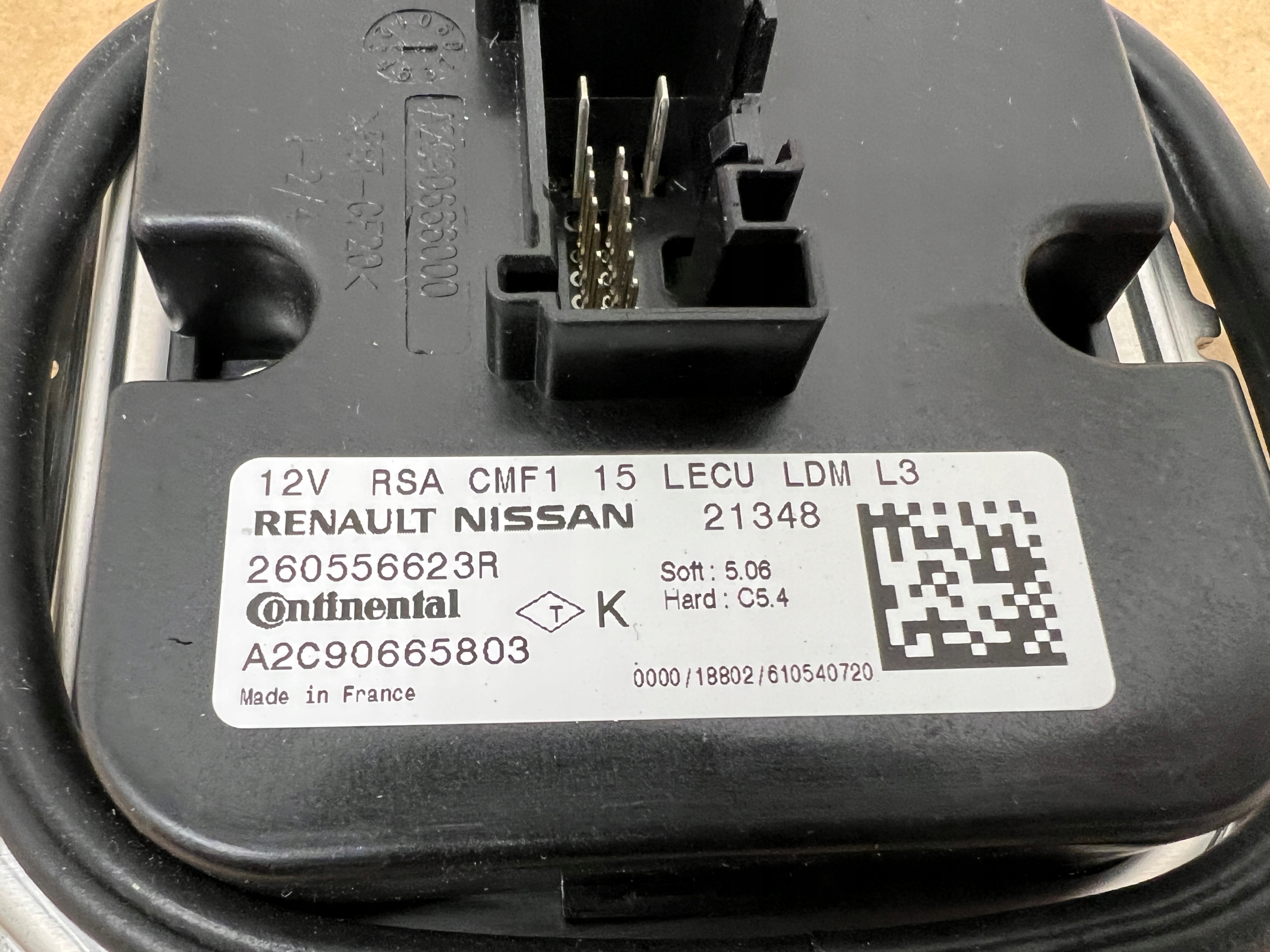 Renault Clio V 5 control unit LED 260556623R